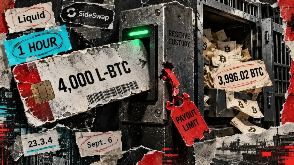 Alpen says AI identified Liquid’s $320M BTC exploit in an hour. Could a payout limit have stopped it?